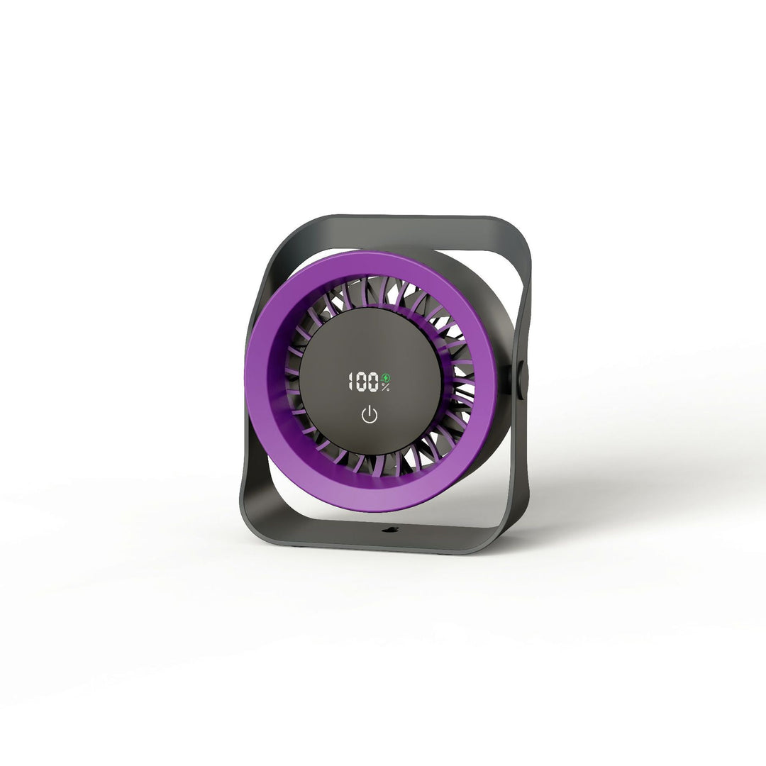 Unisex Portable Cooling Fan with Digital Display Kalsten