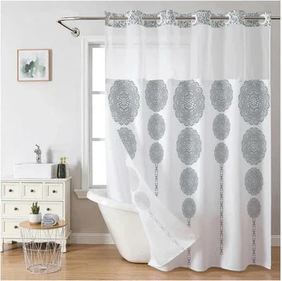 Artistic Floral Shower Curtain Kalsten
