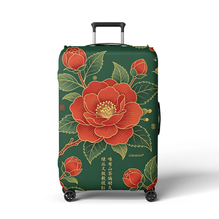 Women Hard Shell Suitcase in Elegant Bamboo Design Kalsten