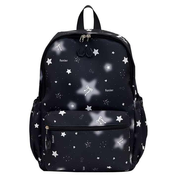 Casual Star-Patterned School Backpack Kalsten