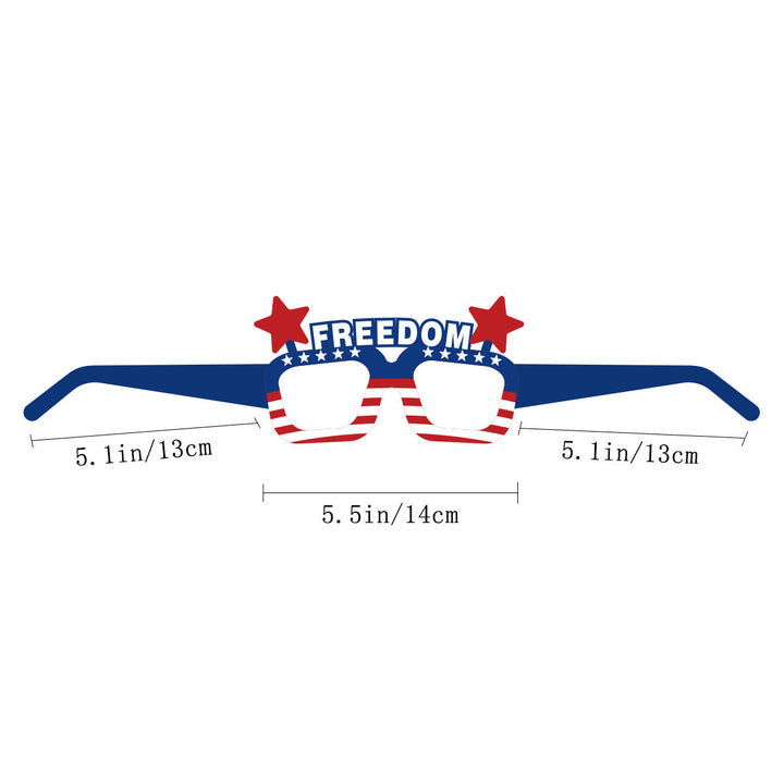 Women creative photo glasses for patriotic celebrations Kalsten