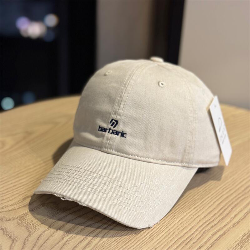 Men's Distressed Cotton Twill Baseball Cap Kalsten