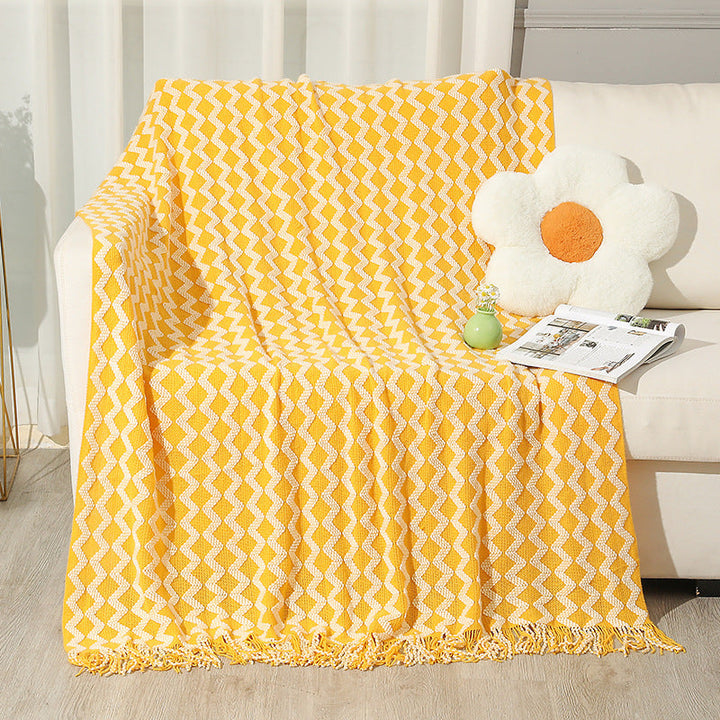 Ladies decorative throw blanket Kalsten