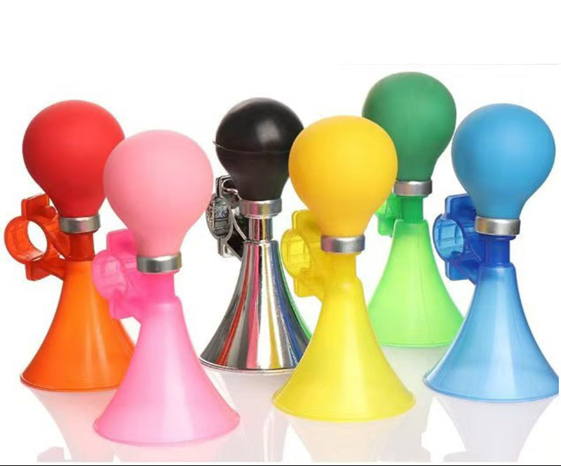 Classic Squeeze Bulb Bicycle Horn with Quick-Release Handlebar Clamp Kalsten