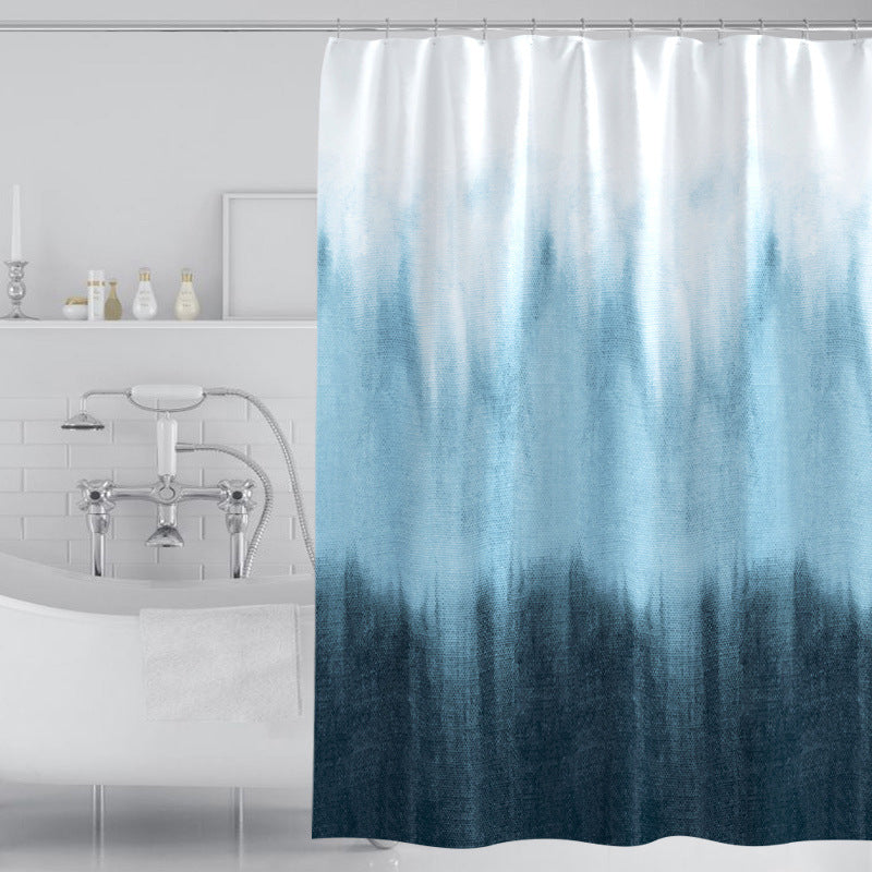Women's Artistic Watercolor Shower Curtain Kalsten
