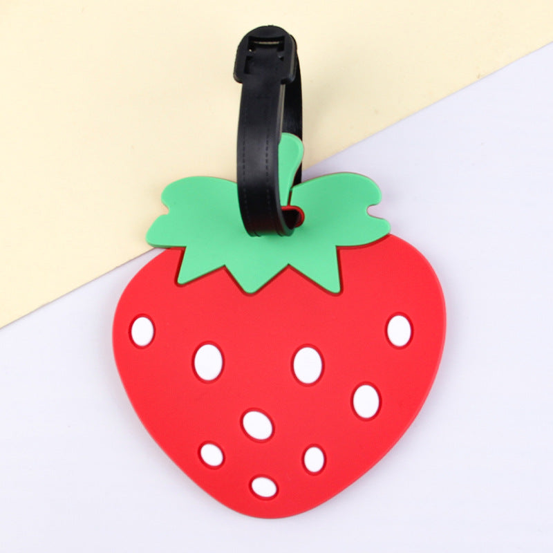 Strawberry-Themed Luggage Identifier Kalsten