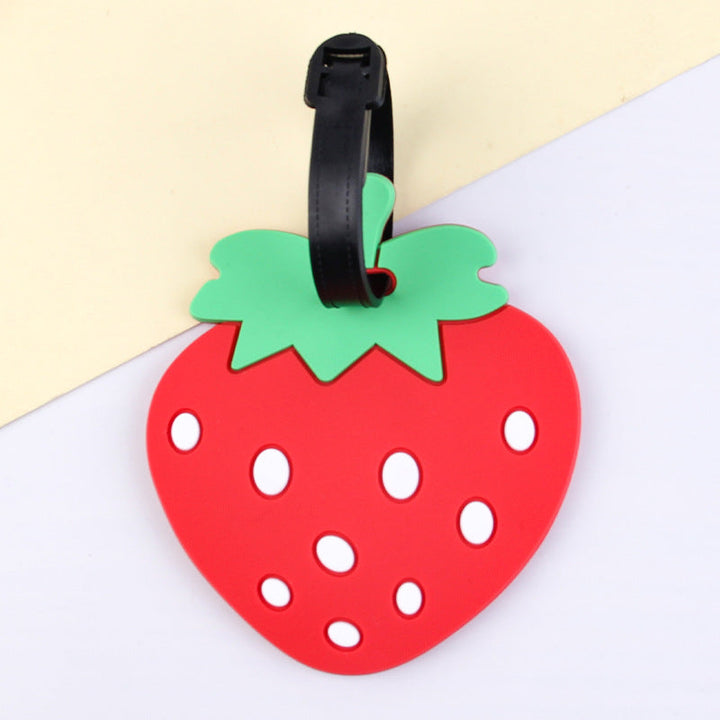 Strawberry-Themed Luggage Identifier Kalsten