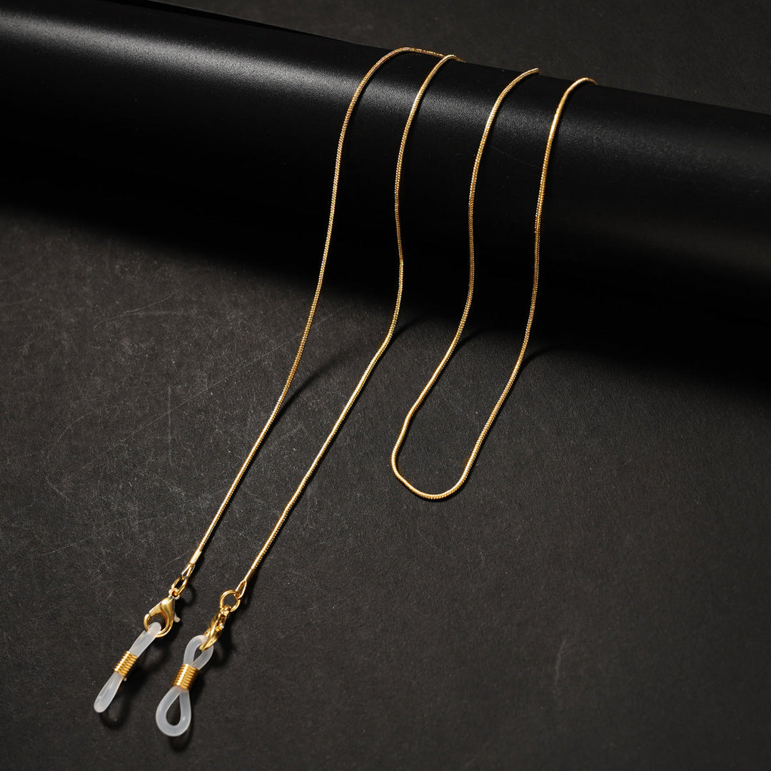 Elegant Gold-Plated Eyewear Chain Kalsten