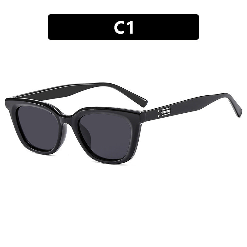 Ladies Cat-Eye Sunglasses with modern, slightly curved frame Kalsten