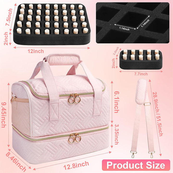 Cosmetic Organizer Bag with Removable Compartments Kalsten