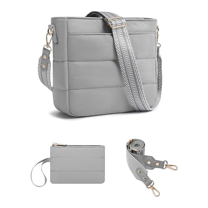 Versatile crossbody bag with detachable card case Kalsten