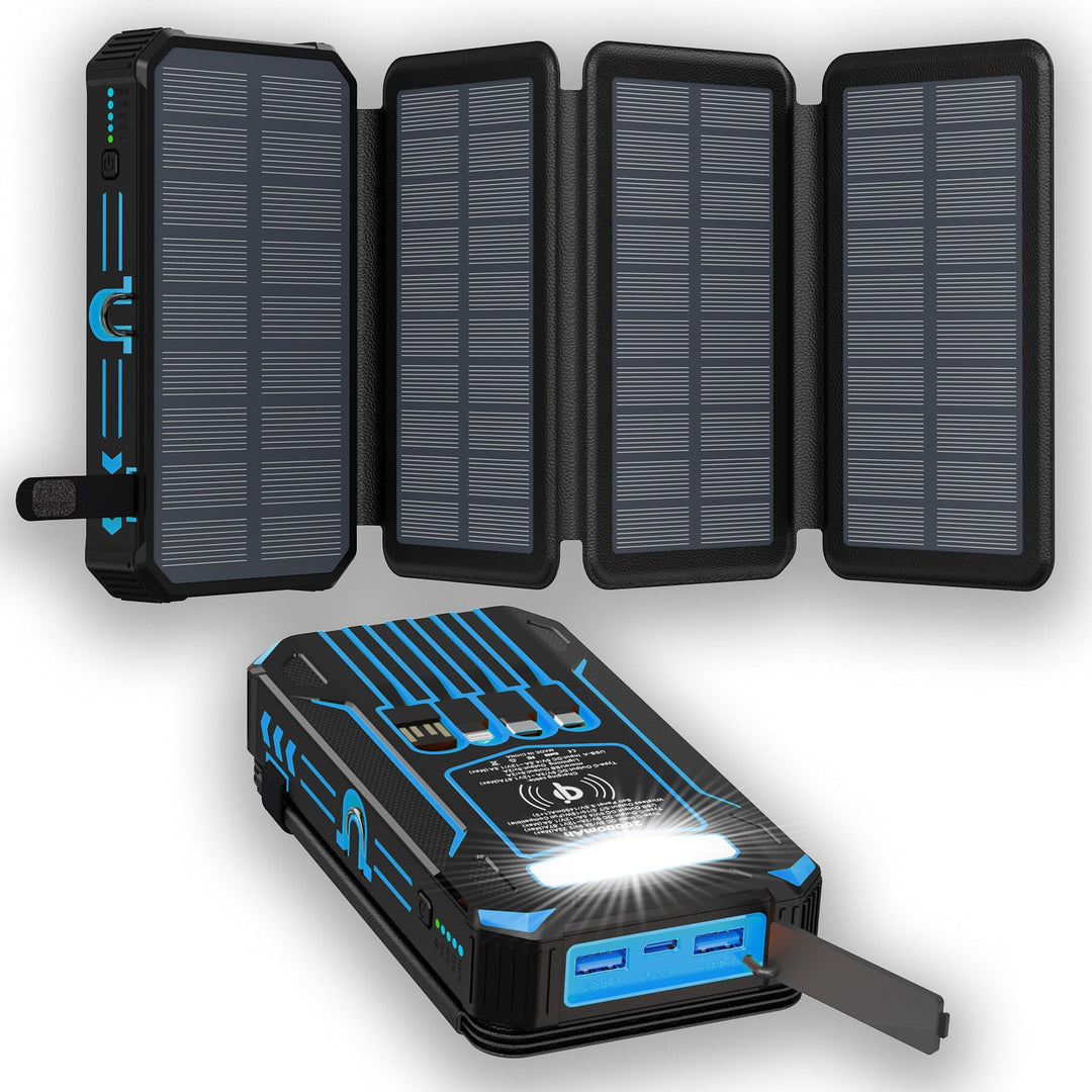 Solar-powered Power Bank with Fast Charging Function from Kalsten