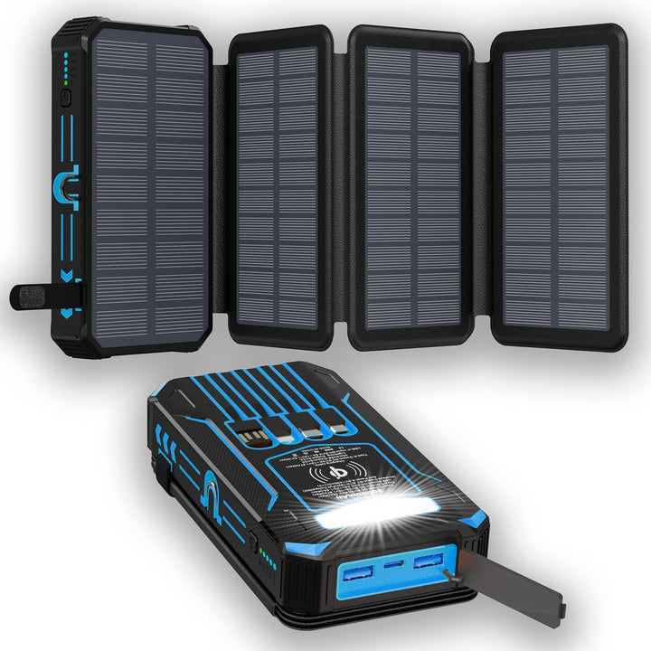 Solar-powered Power Bank with Fast Charging Function from Kalsten