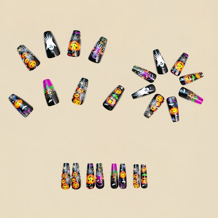 Halloween-Themed Nail Art Kalsten