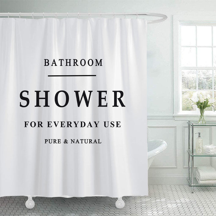 Elegant Bathroom Shower Curtain Kalsten