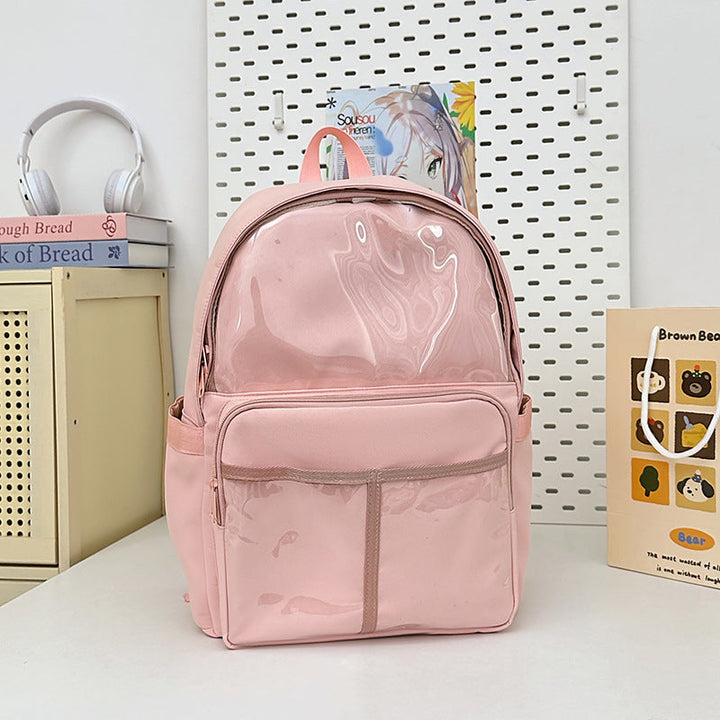 Contemporary Clear School Backpack