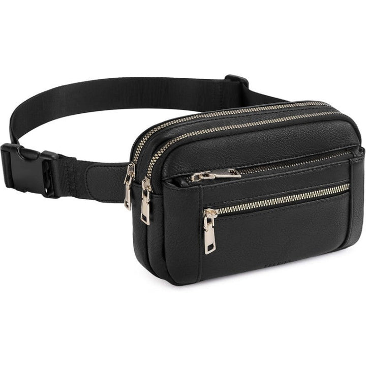 Elegant Leather Fanny Pack Kalsten
