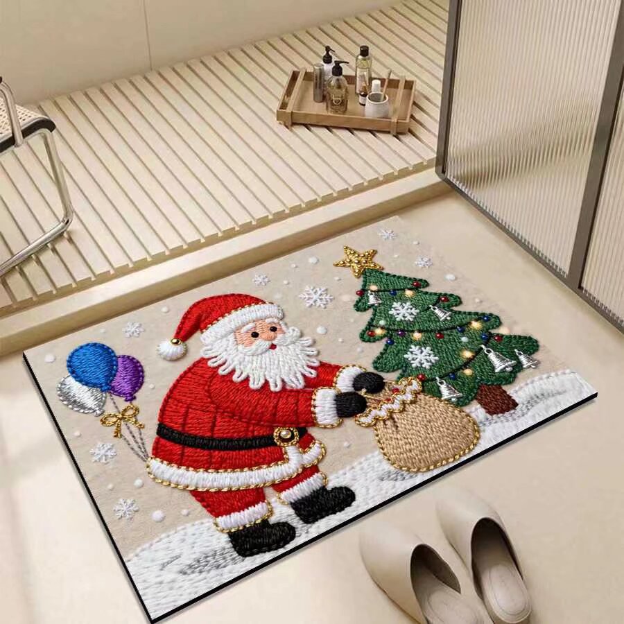 Christmas-Themed Entrance Mat Kalsten