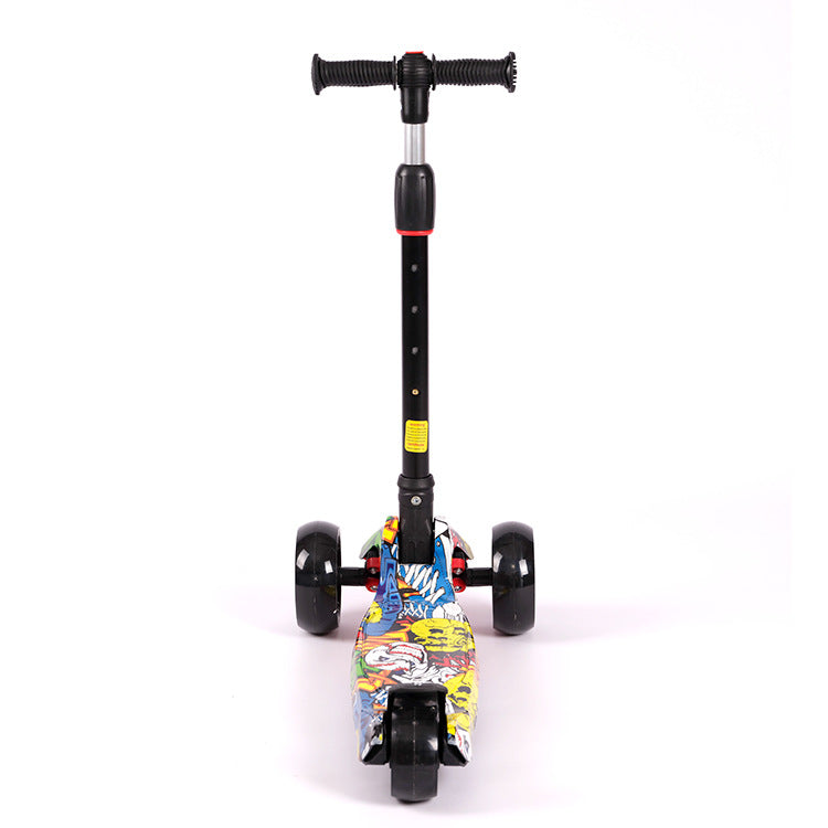 Colorful Graphic Kick Scooter Kalsten
