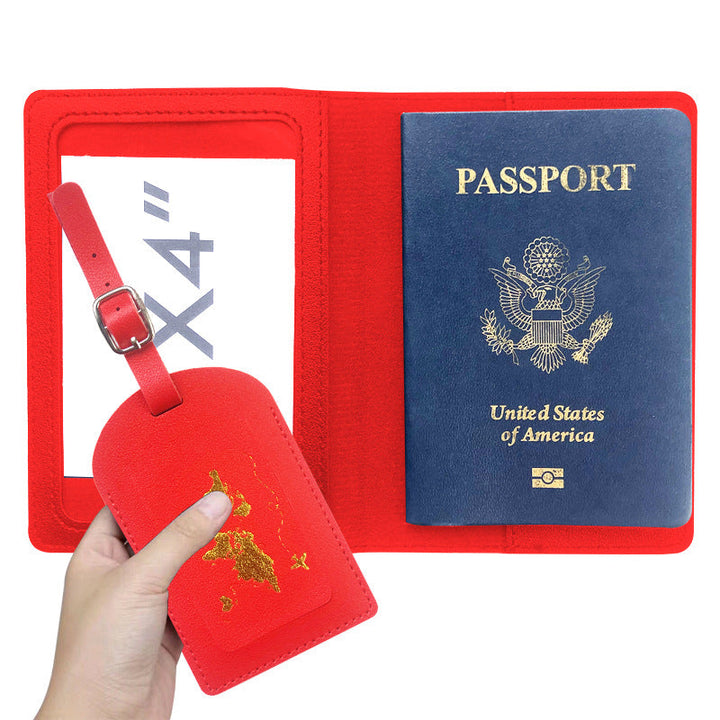 Women's Passport Holder and Luggage Tag Set Kalsten
