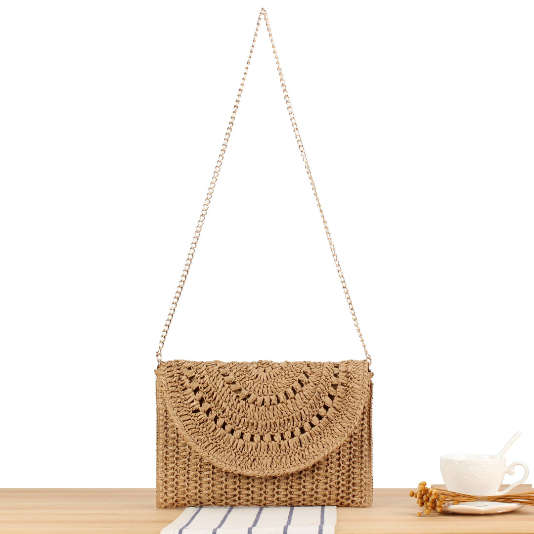 Handbag with Artistic Macrame Design Kalsten