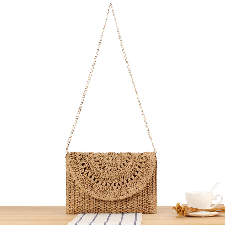 Handbag with Artistic Macrame Design Kalsten