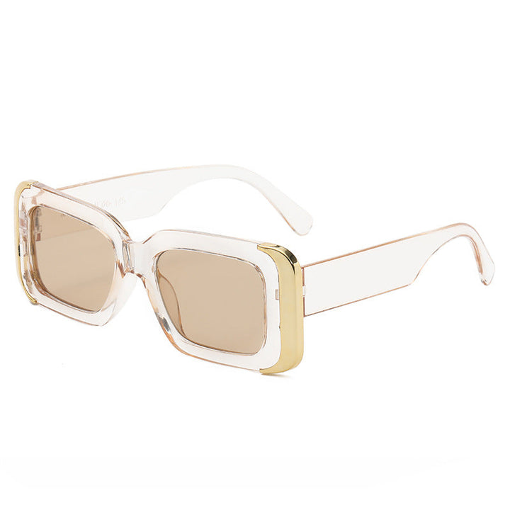 Women Oversized Sunglasses in Modern Animal Print Design Kalsten