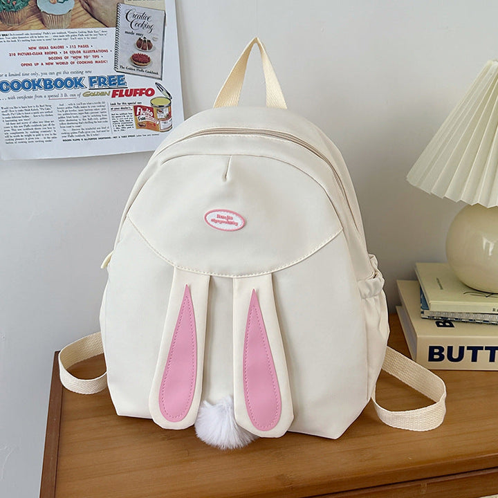 Adorable Bunny-Eared Mini School Backpack