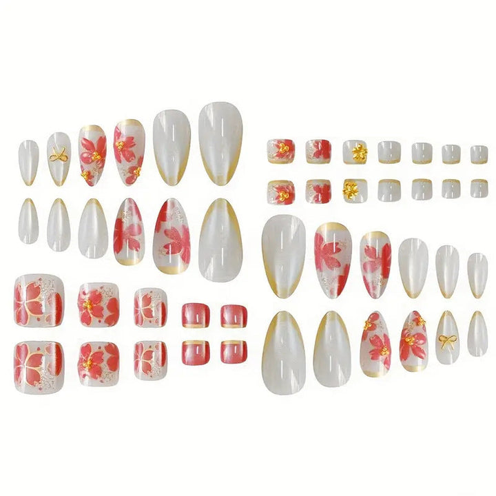 Floral Artistry Nail Set Kalsten