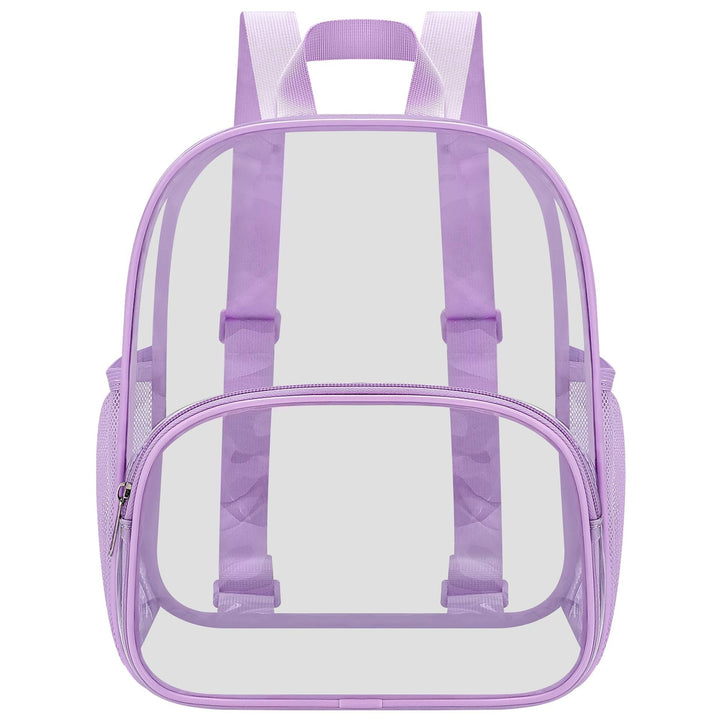 Unisex transparent everyday backpack with reinforced bottom and breathable straps Kalsten