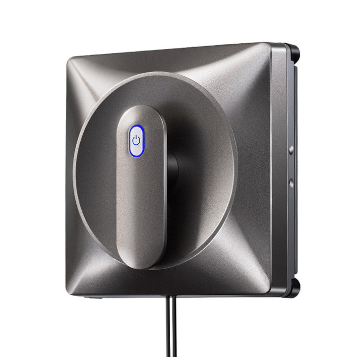 robotic window cleaner with dual spinning microfiber mops and spray function Kalsten