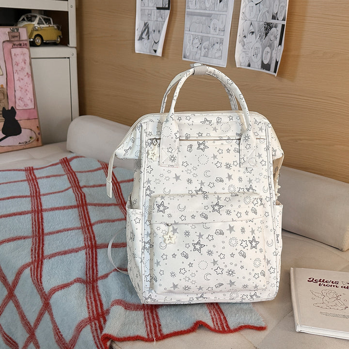 Stylish Star-Patterned Backpack Kalsten
