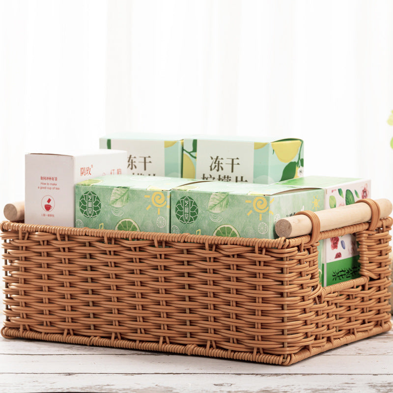 Women Decorative Storage Basket with Practical Handles Kalsten