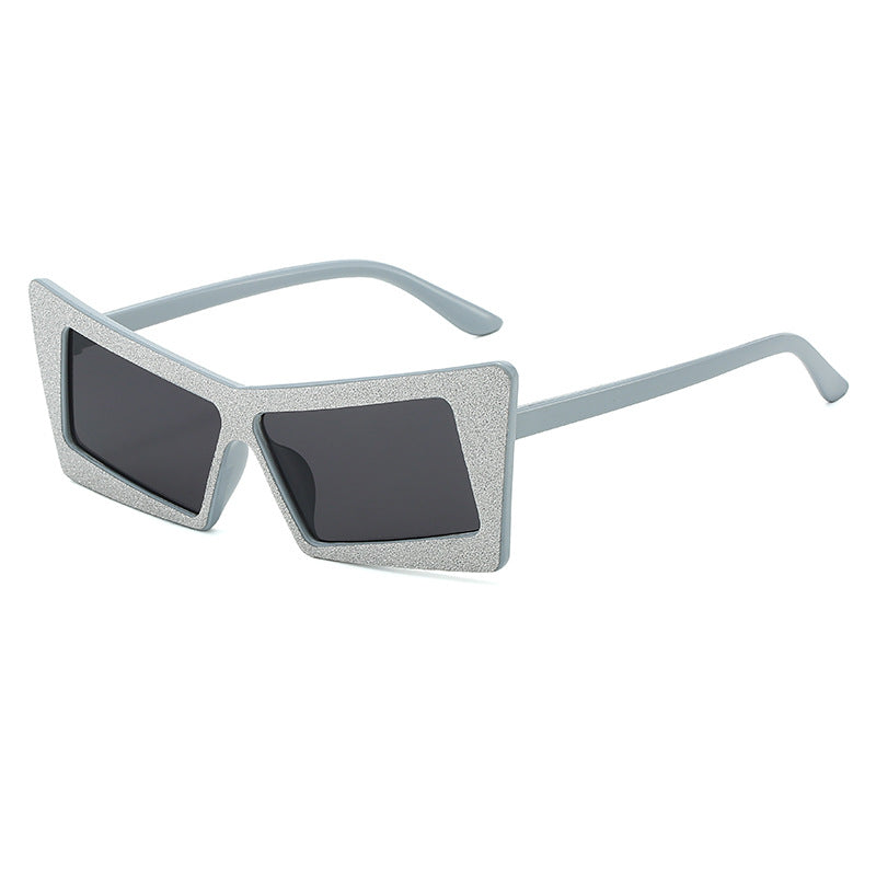 Women's geometric sunglasses with sparkling elements Kalsten