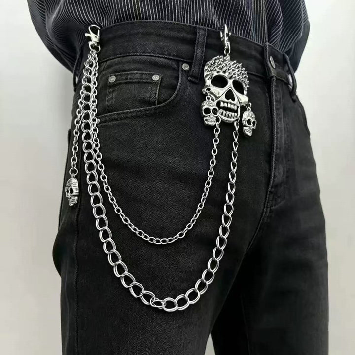 Fashionable chain belt with cross pendants Kalsten