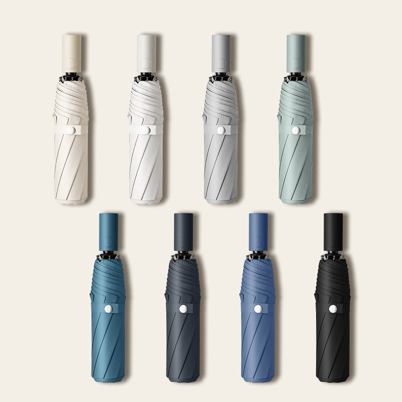 Ladies Automatic Folding Umbrella with Ergonomic Design and Wind Resistant Technology Kalsten