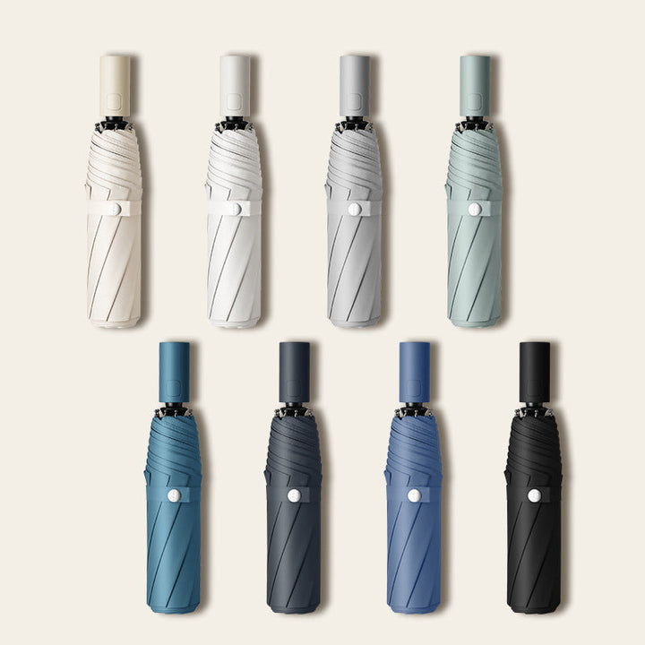 Ladies Automatic Folding Umbrella with Ergonomic Design and Wind Resistant Technology Kalsten