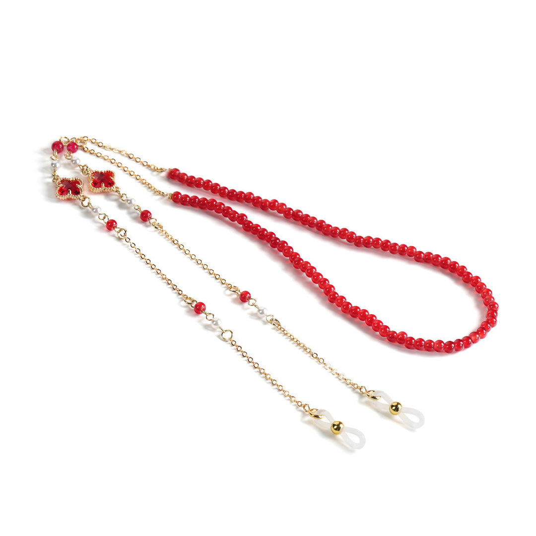 Unique Beaded Eyewear Chain Kalsten