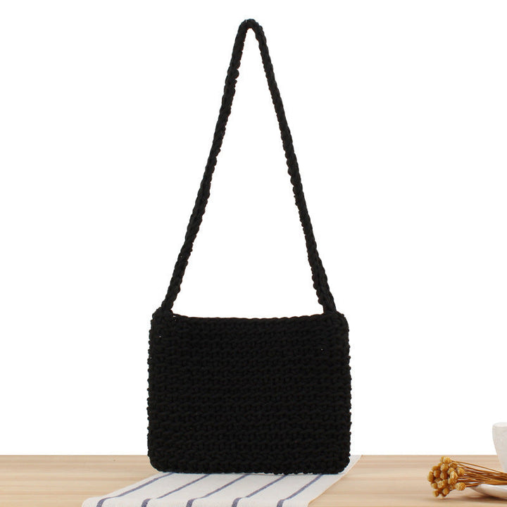 Handbag Made of High-Quality Macrame with Stylish Shoulder Strap Kalsten