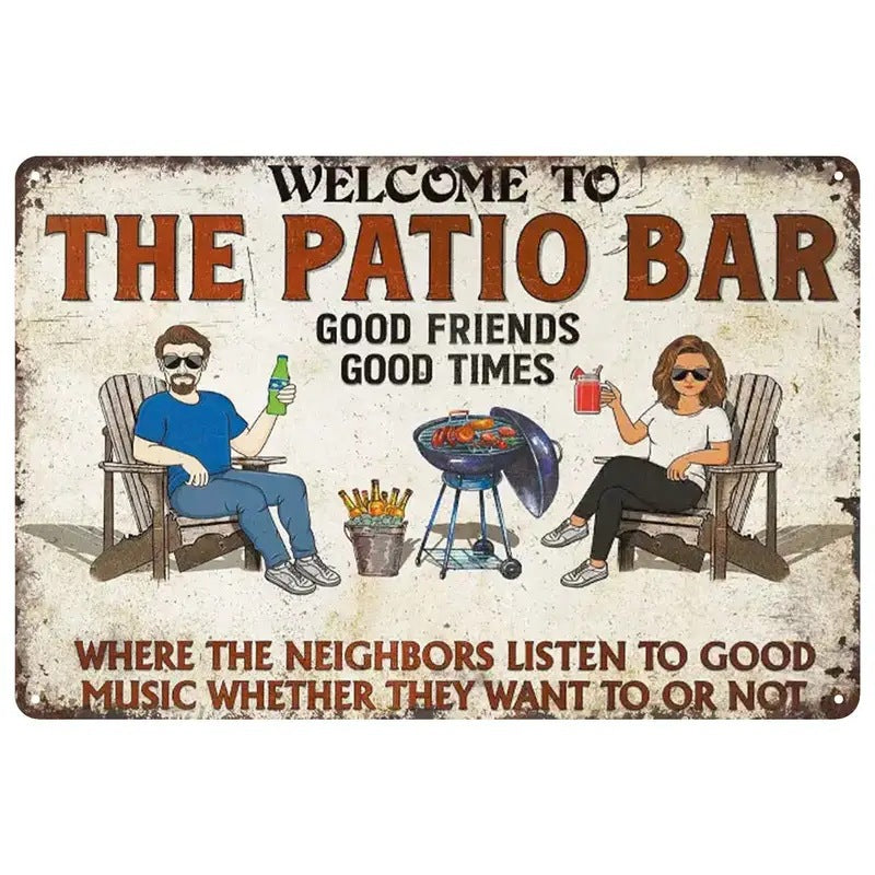 Welcome Warning Doormat Kalsten