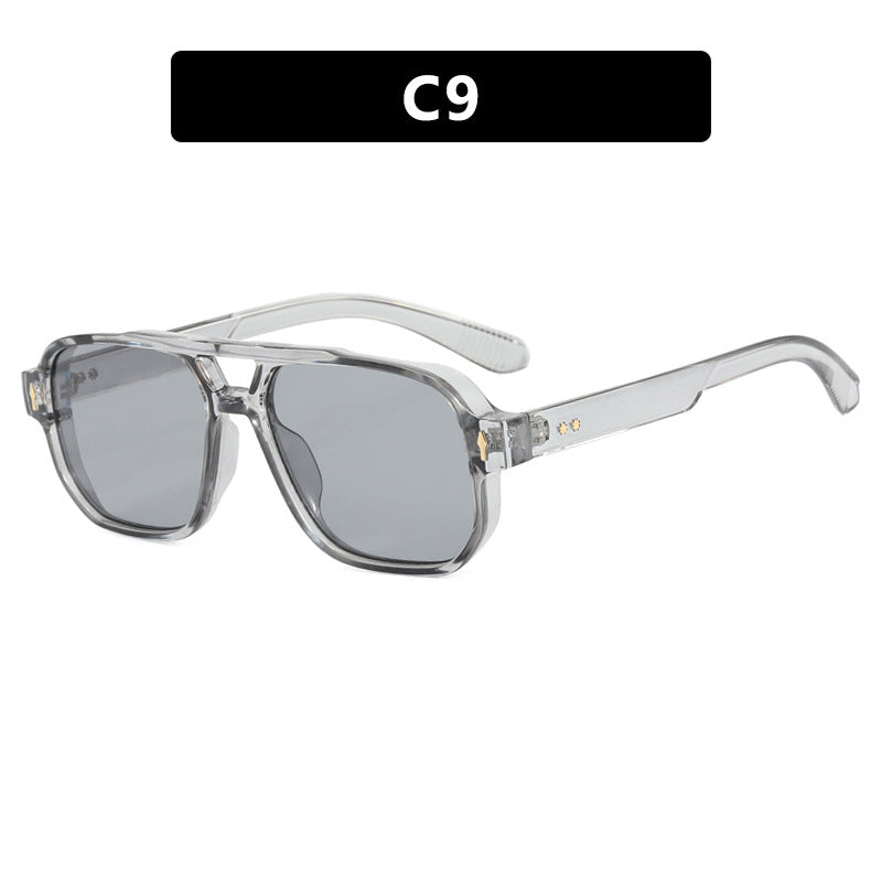 Women's trendy square sunglasses with luxurious details Kalsten