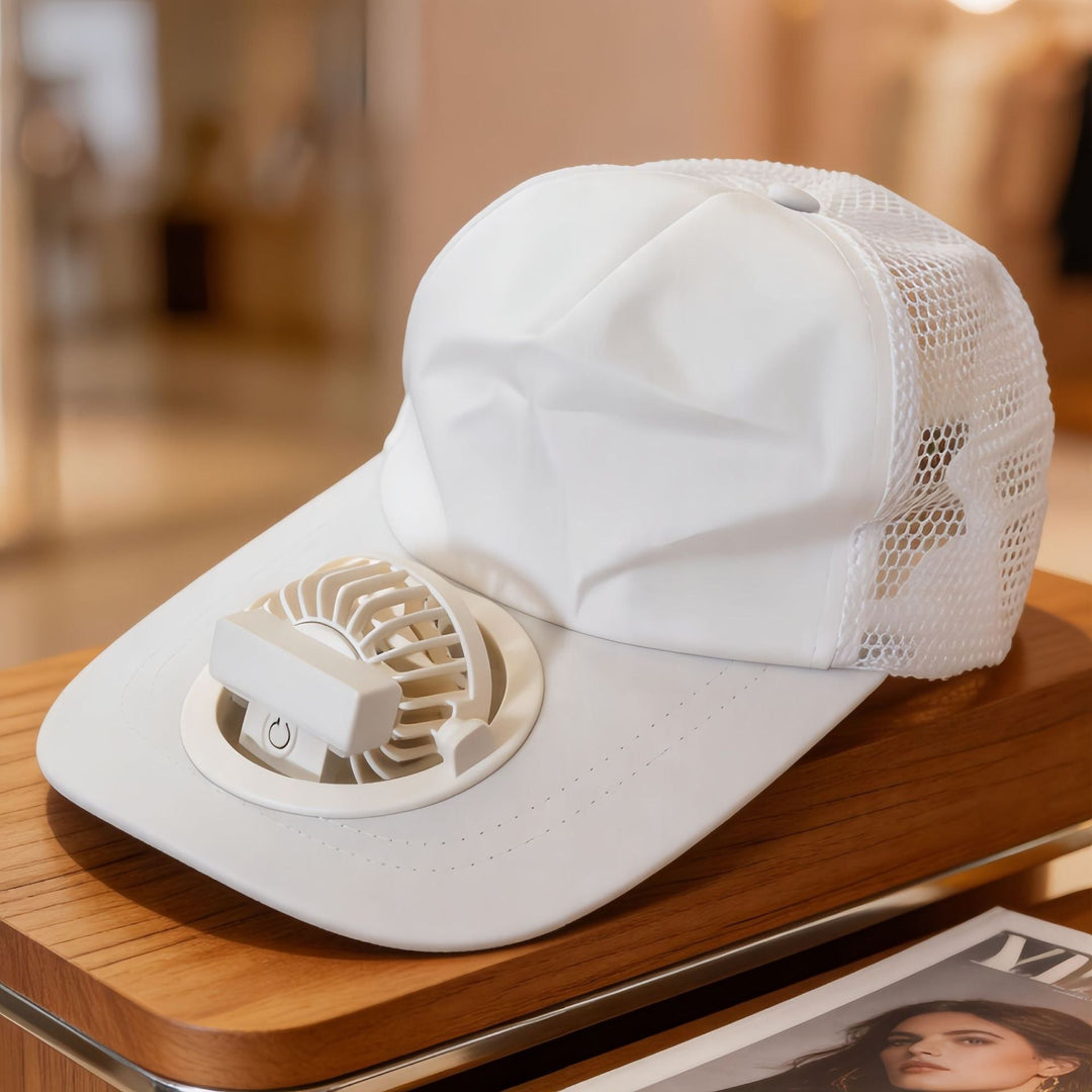 Unisex cap with integrated fan Kalsten