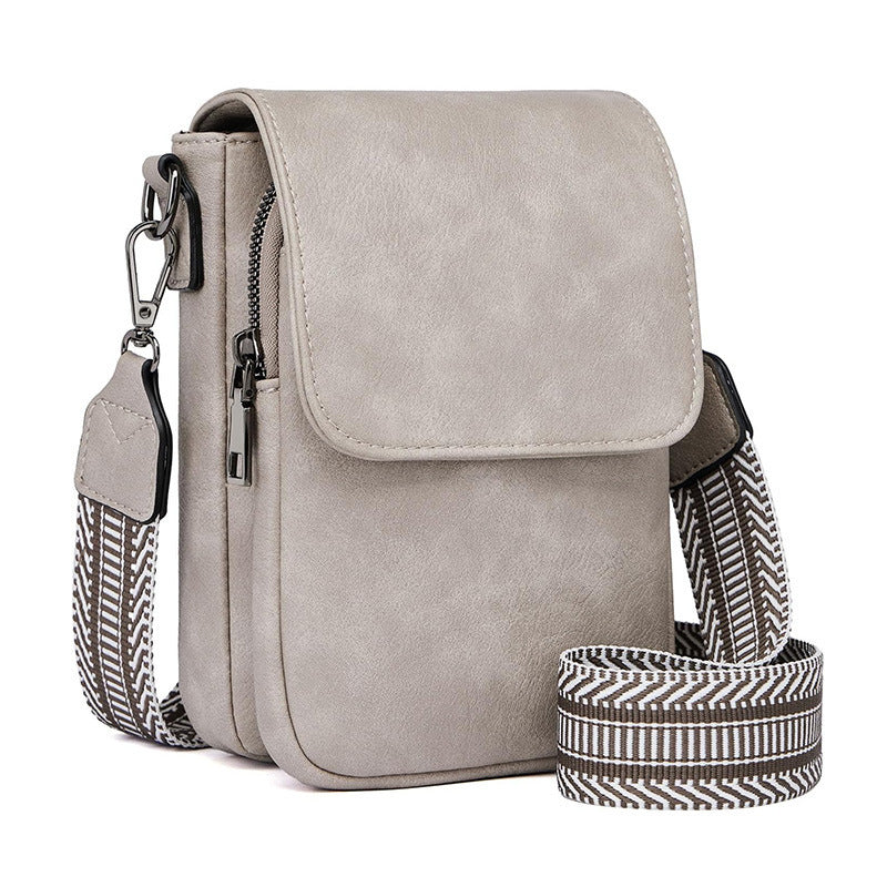 Fashionable shoulder bag with colorful adjustable shoulder strap Kalsten