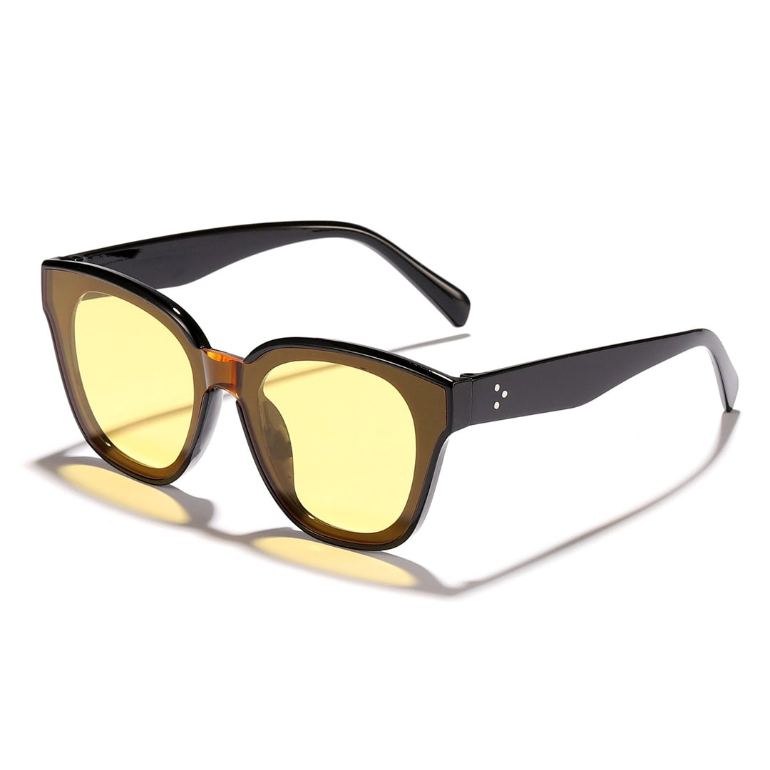 Women's fashionable sunglasses with wide frames and soft lenses Kalsten