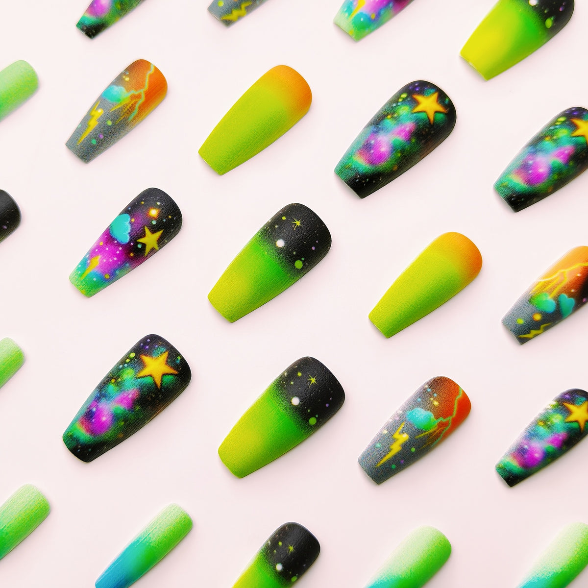 Cosmic Adventure Nail Art Acalora
