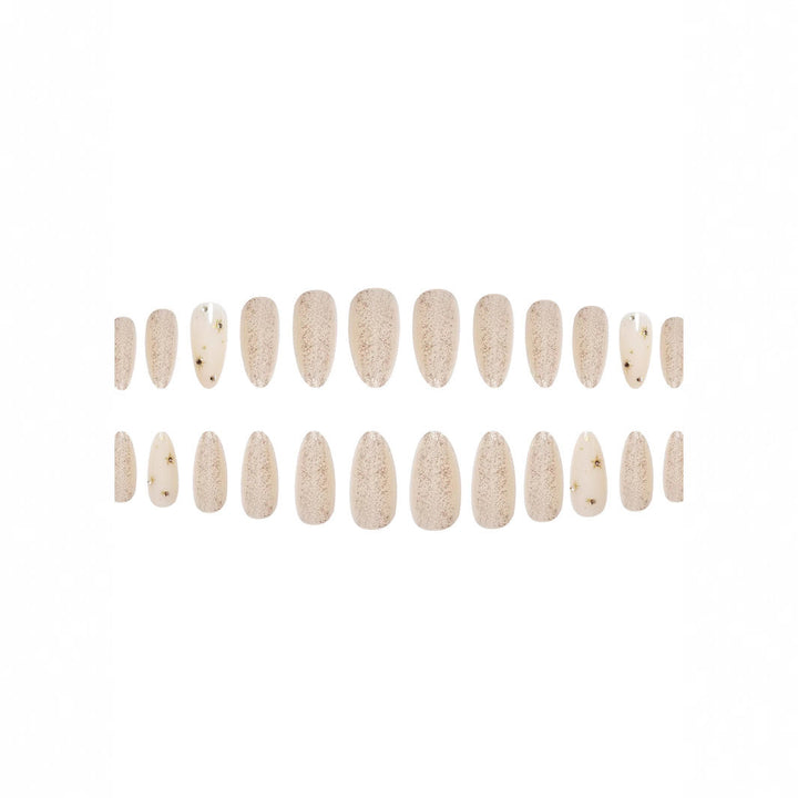 Glamorous Glittery Press-On Nail Art Kalsten
