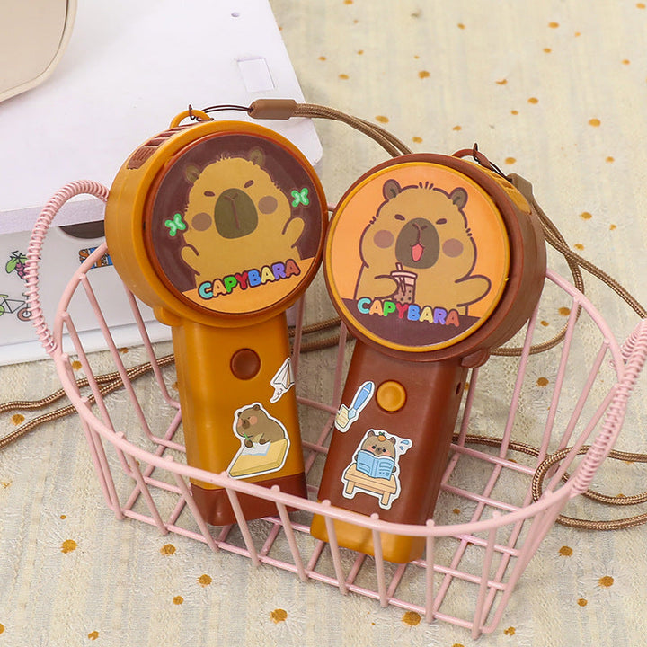 Women Portable Mini Fan with Cute Animal Design Kalsten