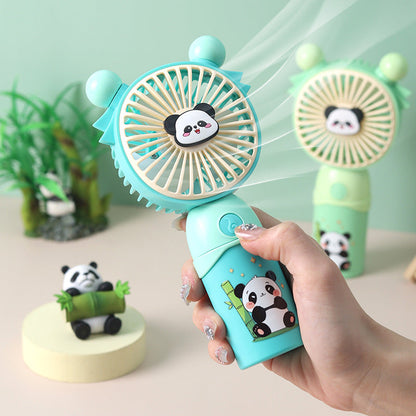 Women's portable mini fan with cute panda design Karnz