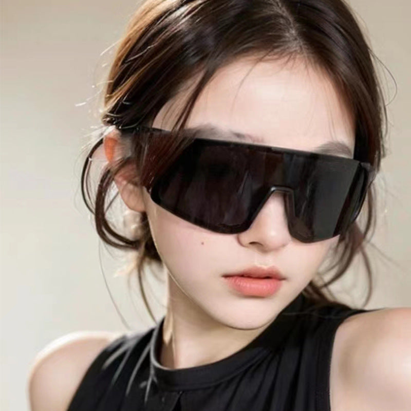 Men's Futuristic Shield Sunglasses Kalsten