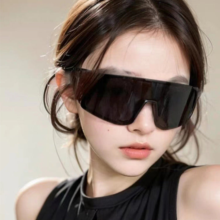Men's Futuristic Shield Sunglasses Kalsten